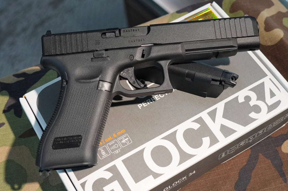 Umarex Glock 34 Gen5 MOS Aluminum Slide GBB Pistol Airsoft ( by GHK ) ( G34 G5 MOS )
