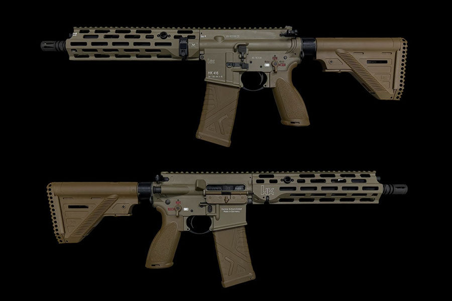 Umarex HK416 A5 GBB Rifle Airsoft ( Tan / Deluxe Version ) ( by GHK ) [ Release Date: April 27, 2026 ]