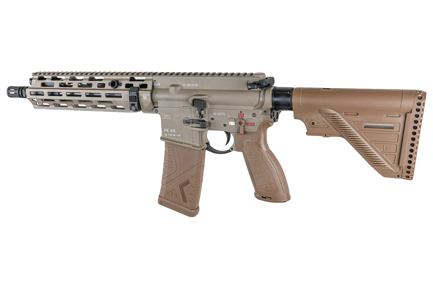 Umarex HK416 A5 GBB Rifle Airsoft ( Tan / Deluxe Version ) ( by