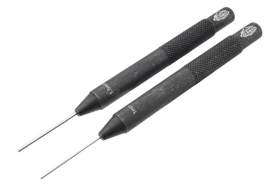 Gun Power Tool GPT Pin Punch Refill Pack 1mm & 1.5mm Set