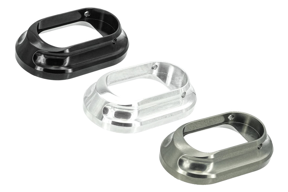 Gunsmith Bros CNC Aluminum Huge Style Magwell For Marui TM Hi-Capa GBBP Series ( For Aluminum Grip Only )