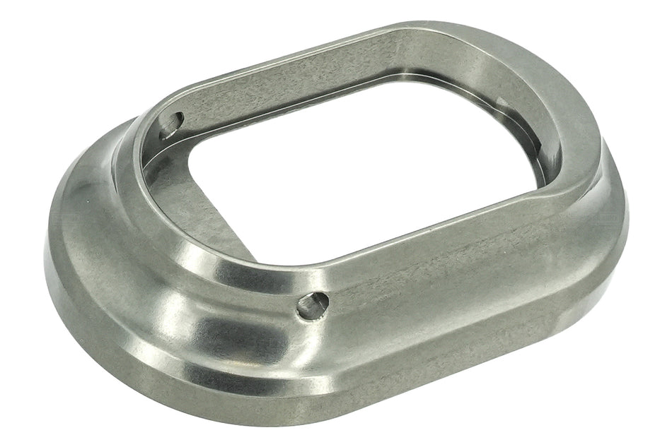 Gunsmith Bros CNC Aluminum Huge Style Magwell For Marui TM Hi-Capa GBBP Series ( For Aluminum Grip Only )