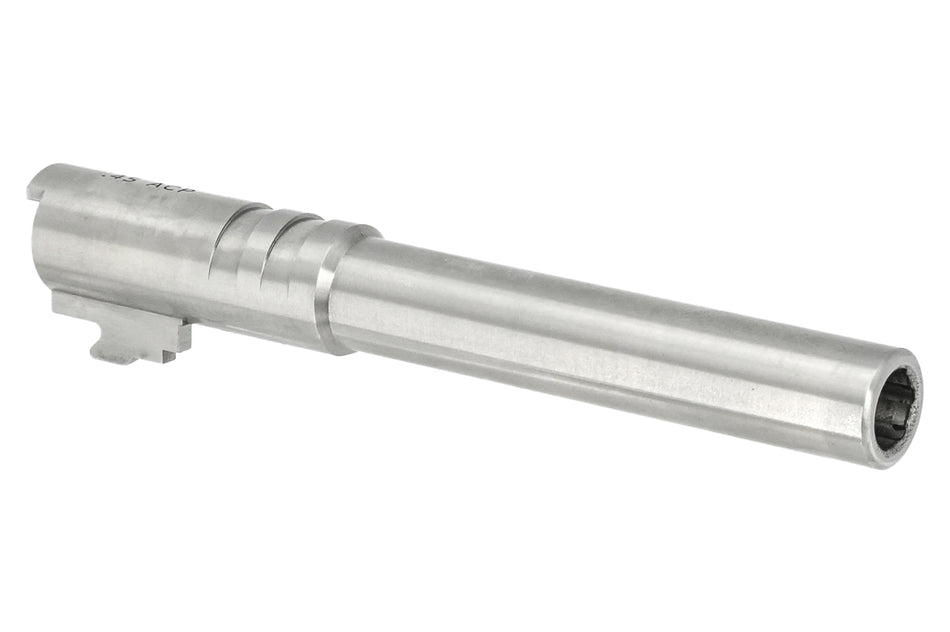 Gunsmith Bros Stainless Steel .45 ACP Style Outer Barrel For Marui TM 1911 GBBP Series