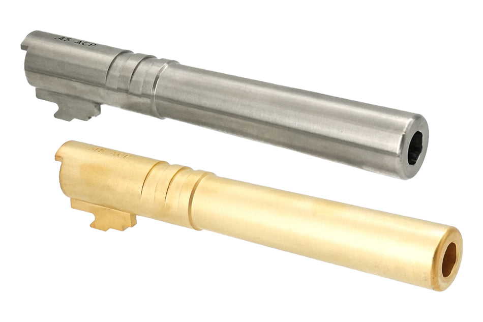 Gunsmith Bros Stainless Steel .45 ACP 5.1" Outer Barrel For Marui TM Hi-Capa 5.1 GBBP Series