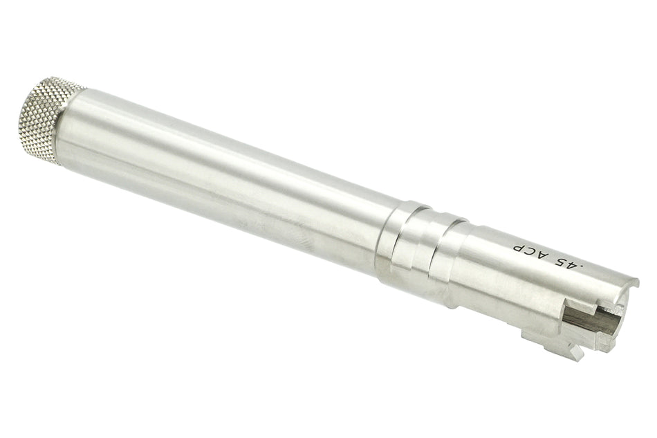 Gunsmith Bros Steel .45ACP Style 14mm CCW Threaded Outer Barrel For Marui TM Hi-Capa 5.1 GBBP Series