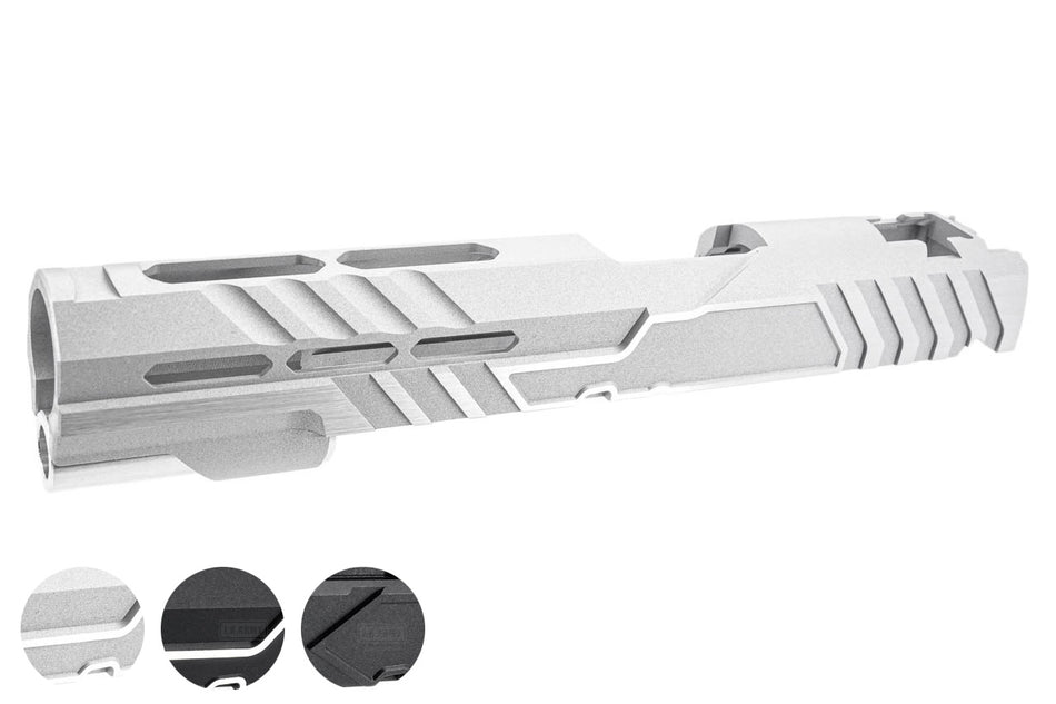 Gunsmith Bros Aluminum Light Style Type 2 5" Standard Slide For Marui TM Hi-Capa GBBP Series