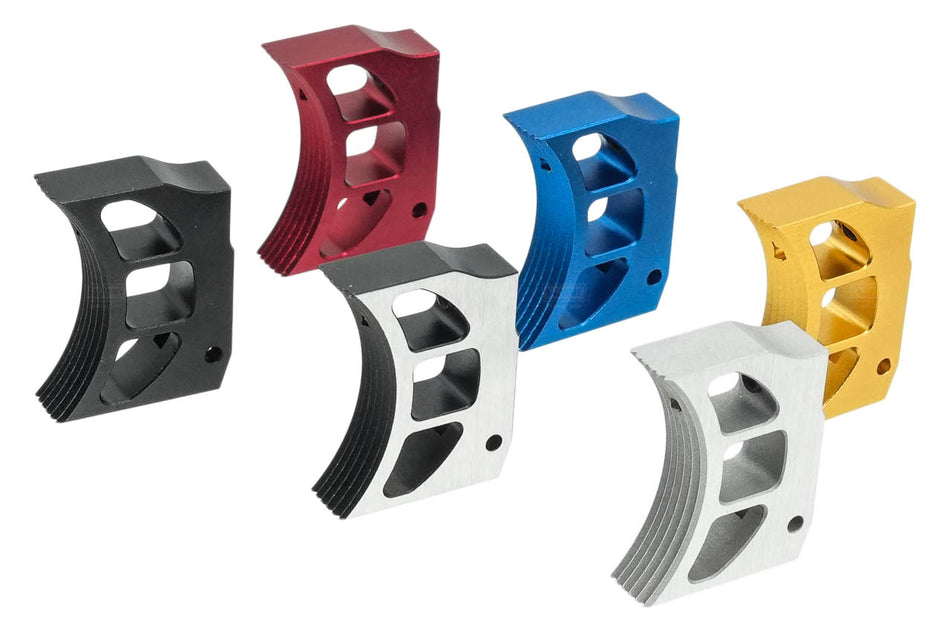 Gunsmith Bros Aluminum STI Style Trigger For Marui TM Hi-Capa / 1911 / MEU GBBP Series