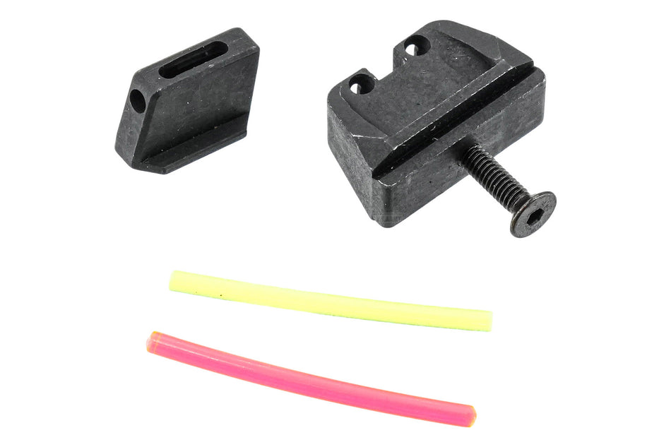 GUNDAY Steel Suppressor Height Sight Plate For Umarex / VFC Glock G17 G19 Gen5, G19X, G45, G17 G19 Gen5 MOS GBBP