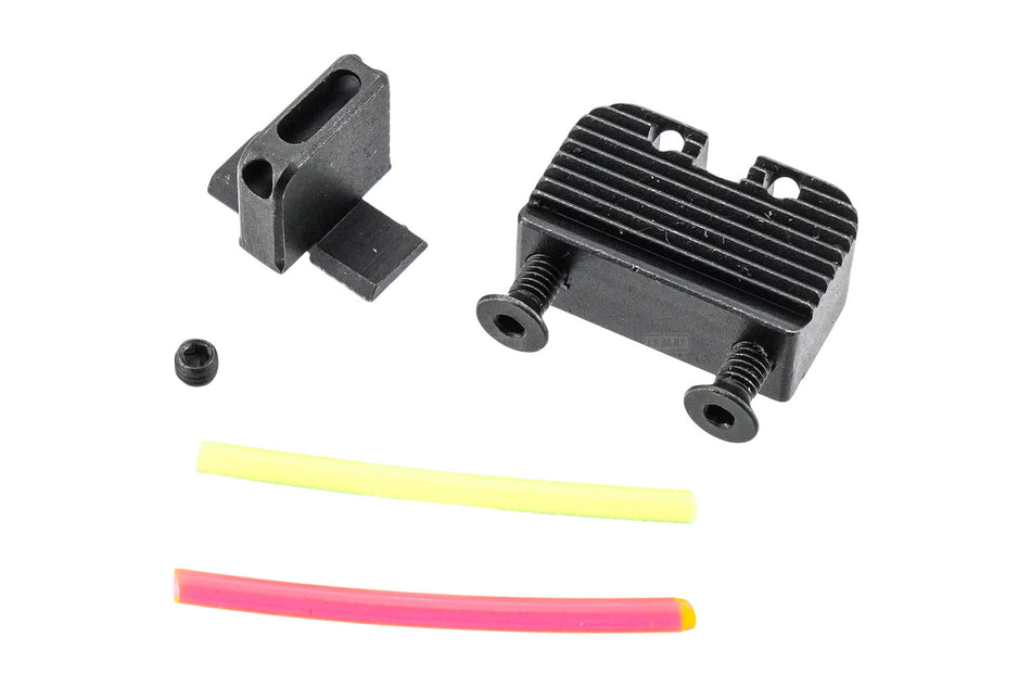 GUNDAY Steel NF Style Suppressor Height Sight Plate For ParaBellum / VFC P365 FUSE / X-MACRO GBBP