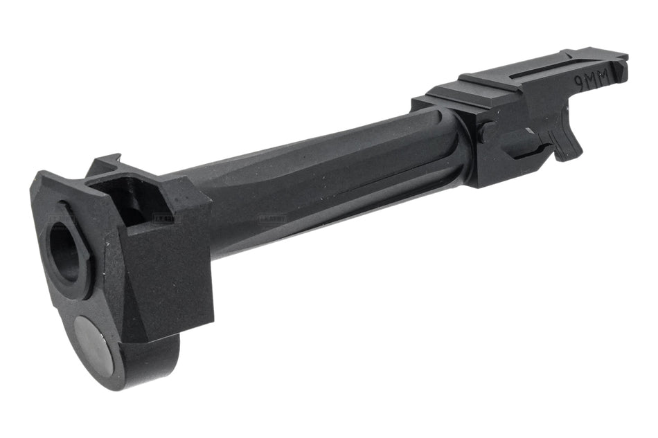 GUNDAY R Style Aluminum Outer Barrel With Compensator For Marui TM G19 Gen5 MOS GBBP Series