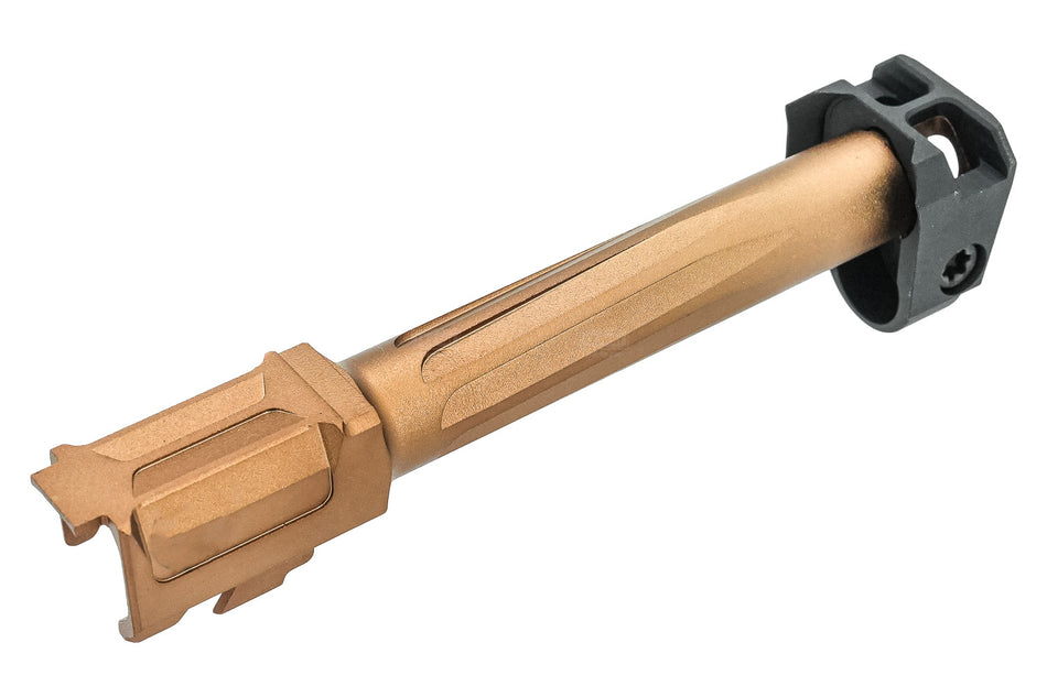 GUNDAY R Style Aluminum Outer Barrel With Compensator For UMAREX / VFC Glock 17 G17 Gen5 GBBP Series