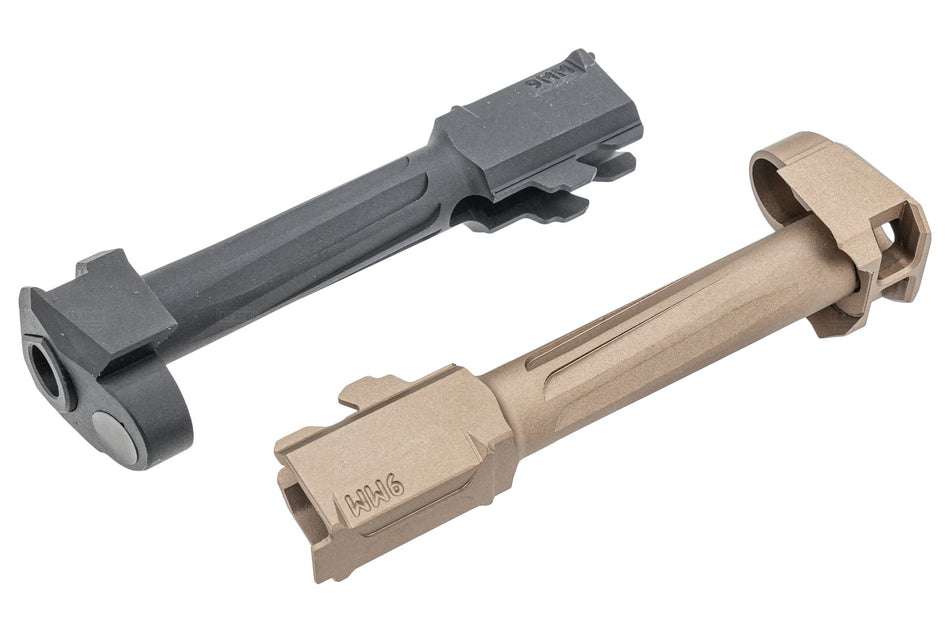 GUNDAY R Style Aluminum Outer Barrel With Compensator For UMAREX / GHK Glock 45 GBBP Series ( GHK G45 )