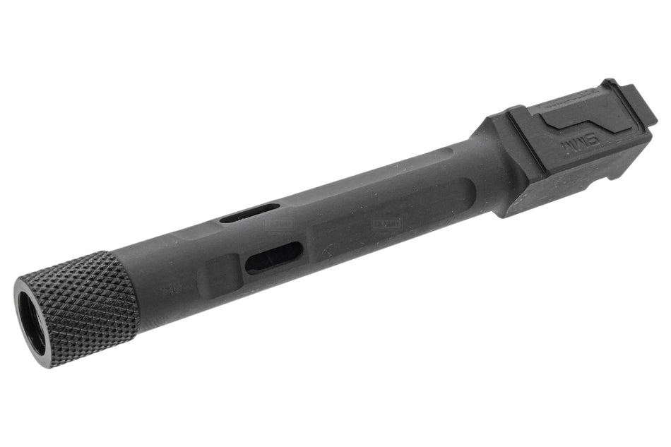 GUNDAY NE19 Style Steel Outer Barrel For Umarex / VFC Glock 17 Gen5 GBB Series ( G17 Gen 5 )