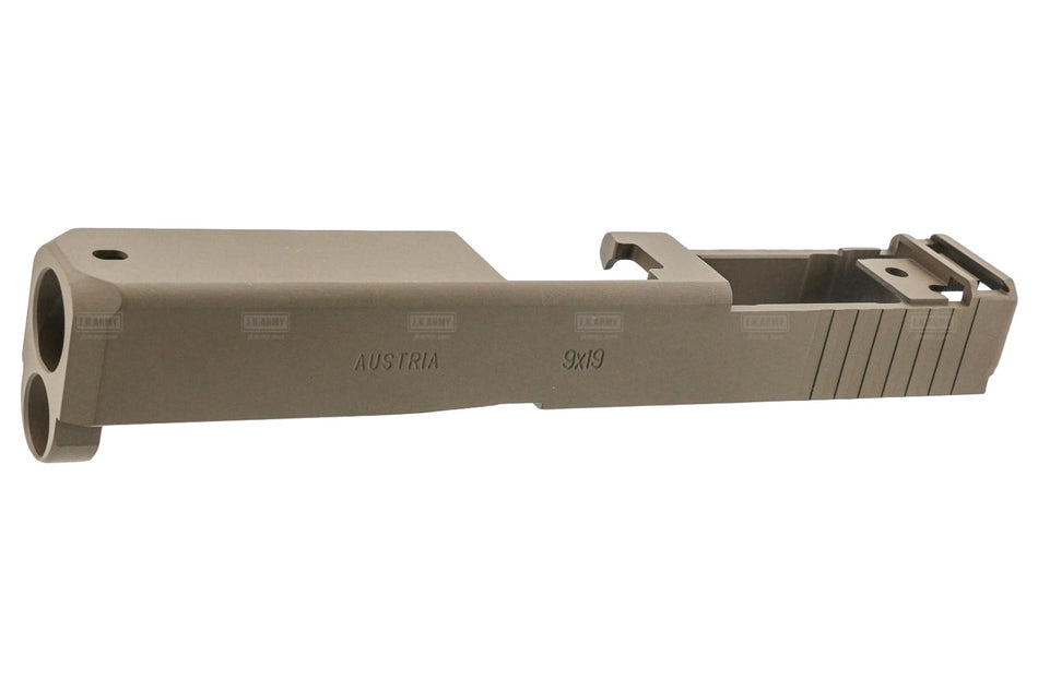 Gunday Steel 19X MOS Slide For UMAREX / VFC Glock G45 / G19X / G19 Gen5 GBBP Series ( FDE )