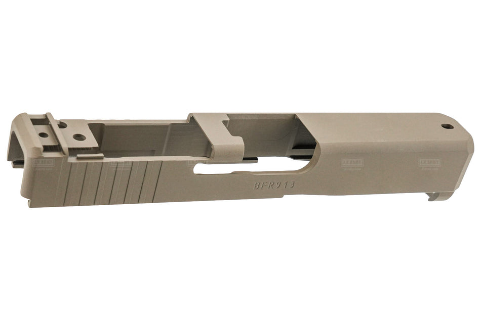 Gunday Steel 19X MOS Slide For UMAREX / VFC Glock G45 / G19X / G19 Gen5 GBBP Series ( FDE )