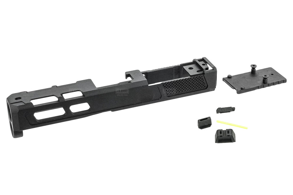 GUNDAY ZP Style Aluminum Slide Kit For Umarex / VFC Glock G19 Gen5 / G45 GBB Series