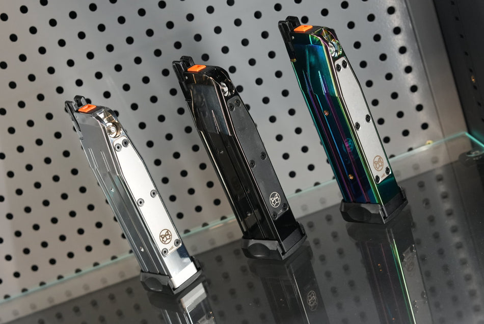 JDG Hi-Capa CompMag 31 Rounds Competition Magnetic Magazine Performance Version For Marui TM Hi-Capa GBBP Series ( CNC Aluminum )