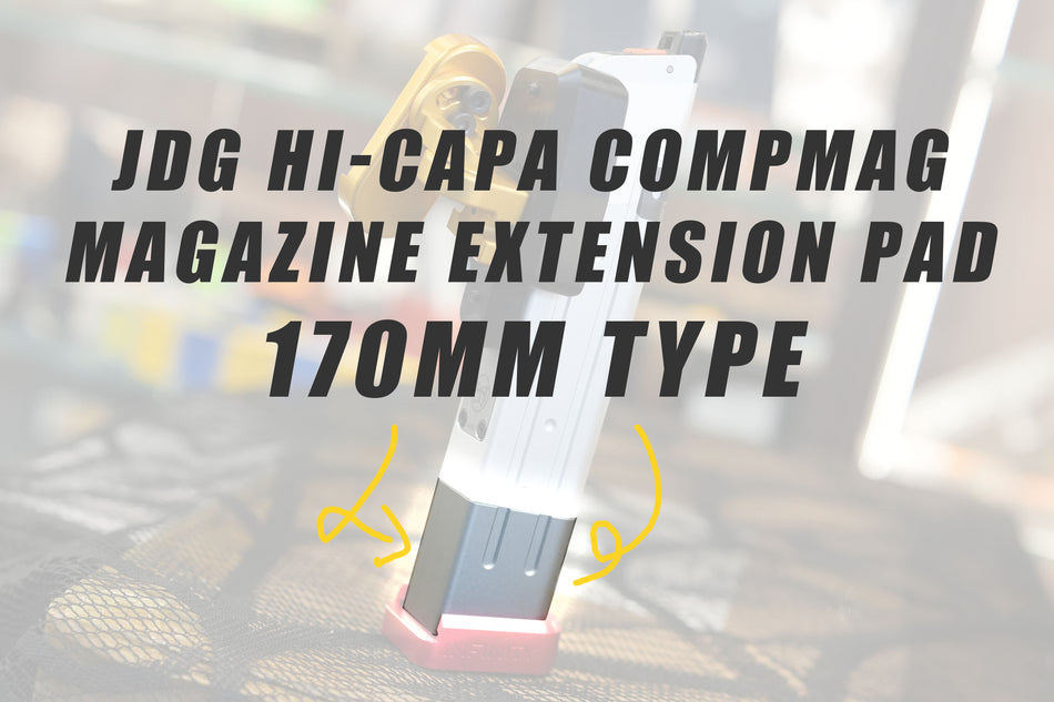 JDG Hi-Capa CompMag Magazine Extension Pad 170mm Type