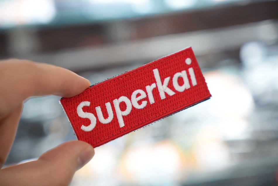 JK UNIQUE Patch - Superkai ( Red Style )