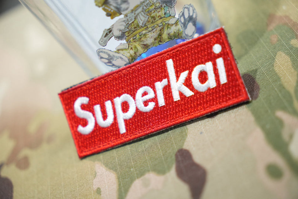 JK UNIQUE Patch - Superkai ( Red Style )
