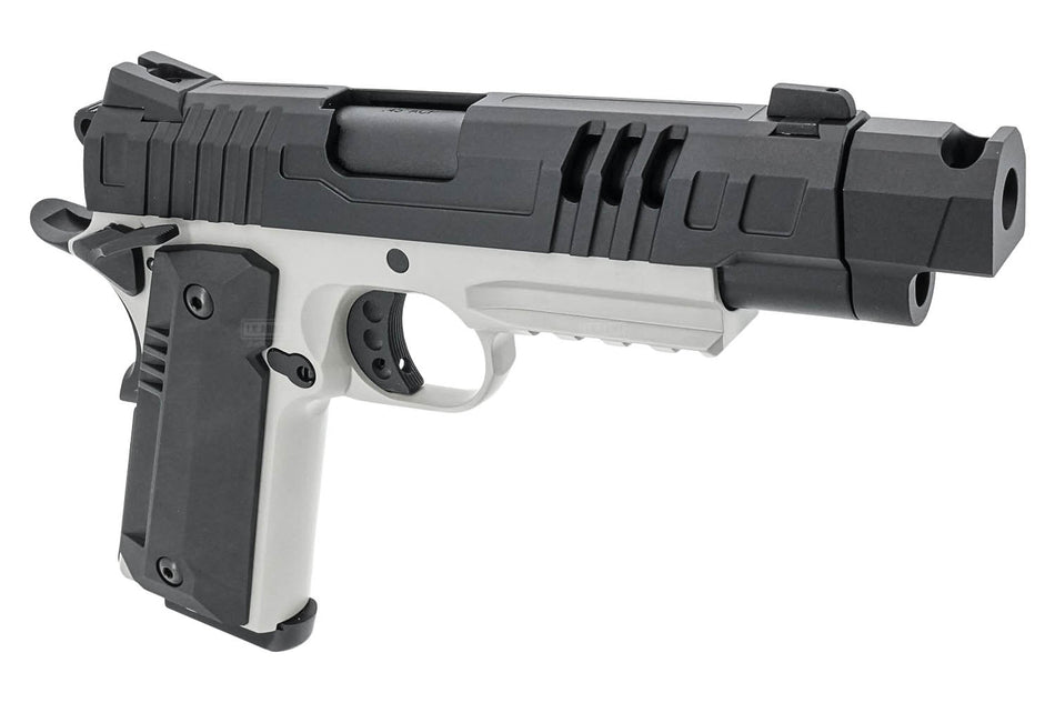 KJ Works KP-24 1911 Full Metal GBB Pistol Airsoft ( Grey Two-Tone )