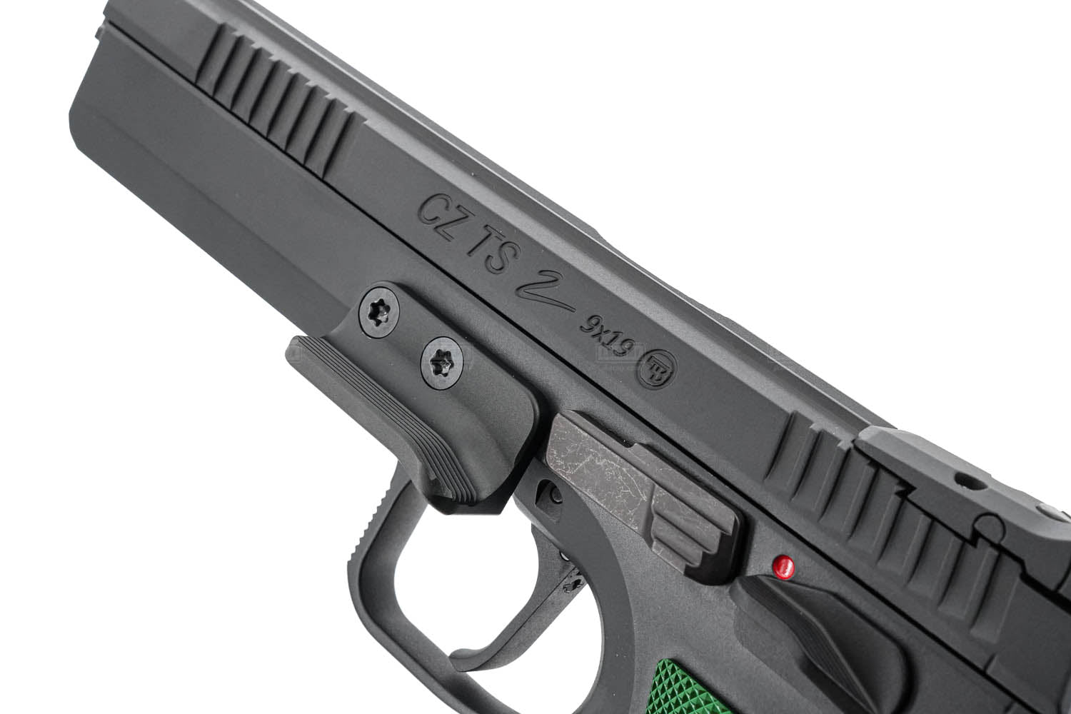 KJ Works ASG Licensed CZ TS 2 Racing Green ( Gas Version ) GBB