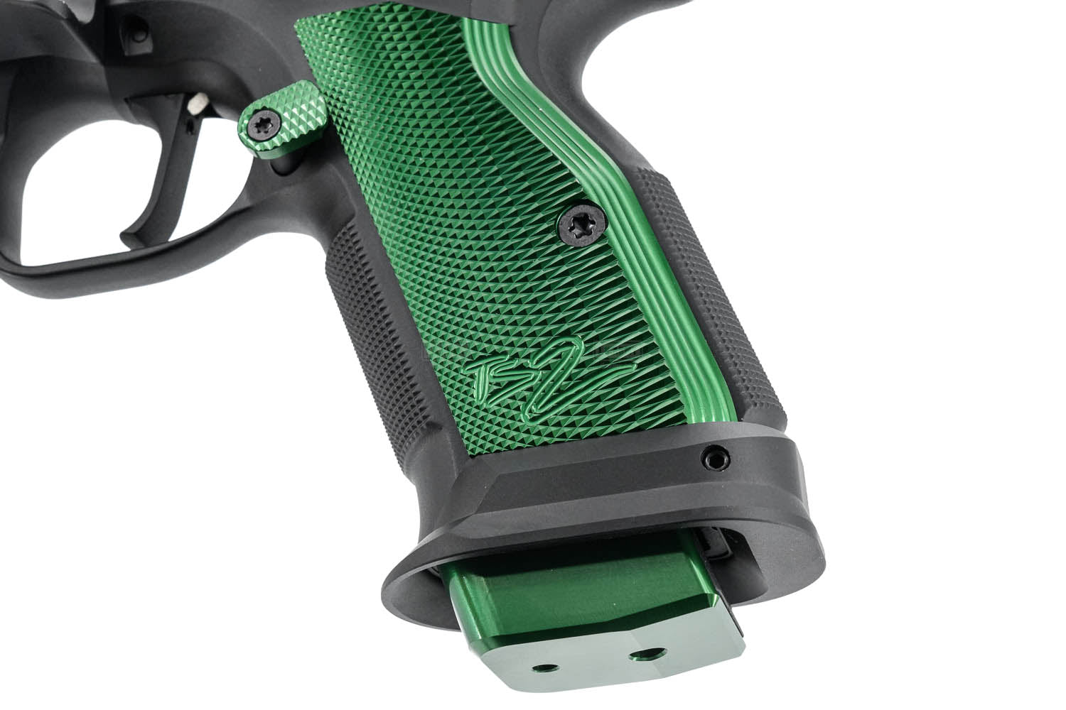 KJ Works ASG Licensed CZ TS 2 Racing Green ( Gas Version ) GBB