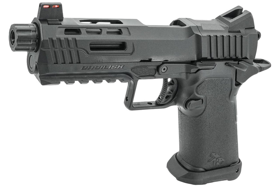 KIZUNA WORKS BSK43 GBB Pistol Airsoft ( Hi-Capa Style & GLK Series Magazine ) ( Black )