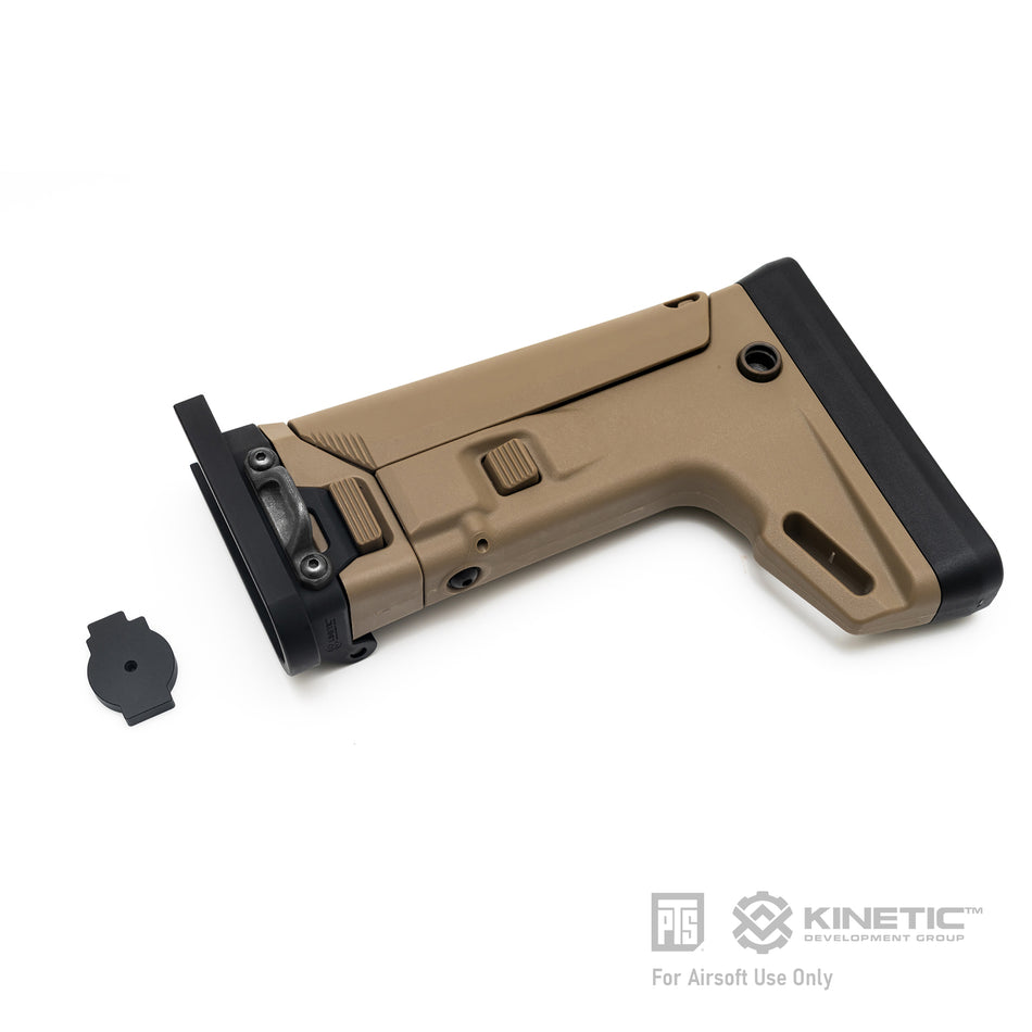 PTS Kinetic SAS SCAR Adaptable Stock Kit For Cybergun VFC SCAR-H GBB / Guns Modify GM SCAR-L MWS GBB ( Alum Alloy Version )
