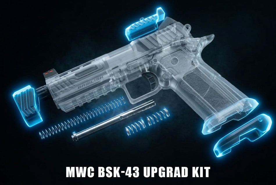 MWC BSK-43 Upgrade Kit Set For KIZUNA WORKS BSK43 GBB Pistol Series
