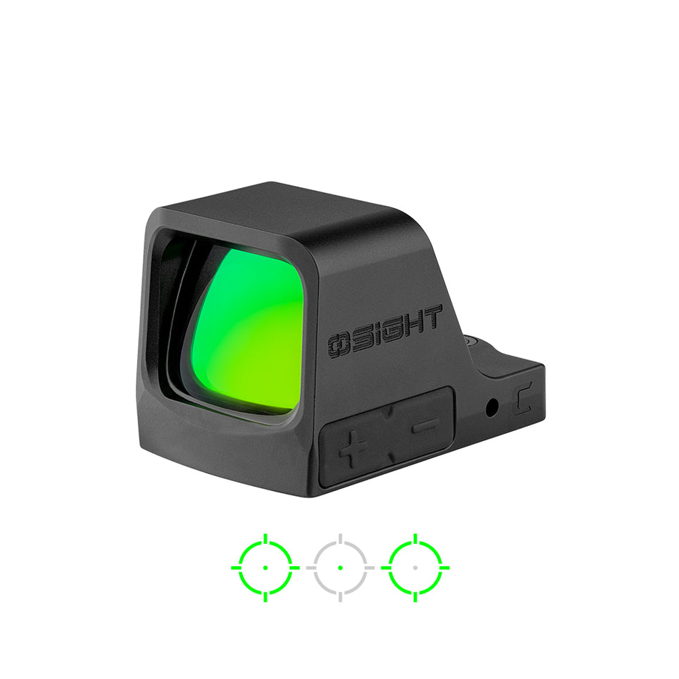 OLIGHT Osight C Open Reflex Green Dot Sight ( 2 MOA Dot & 32 MOA Circle )
