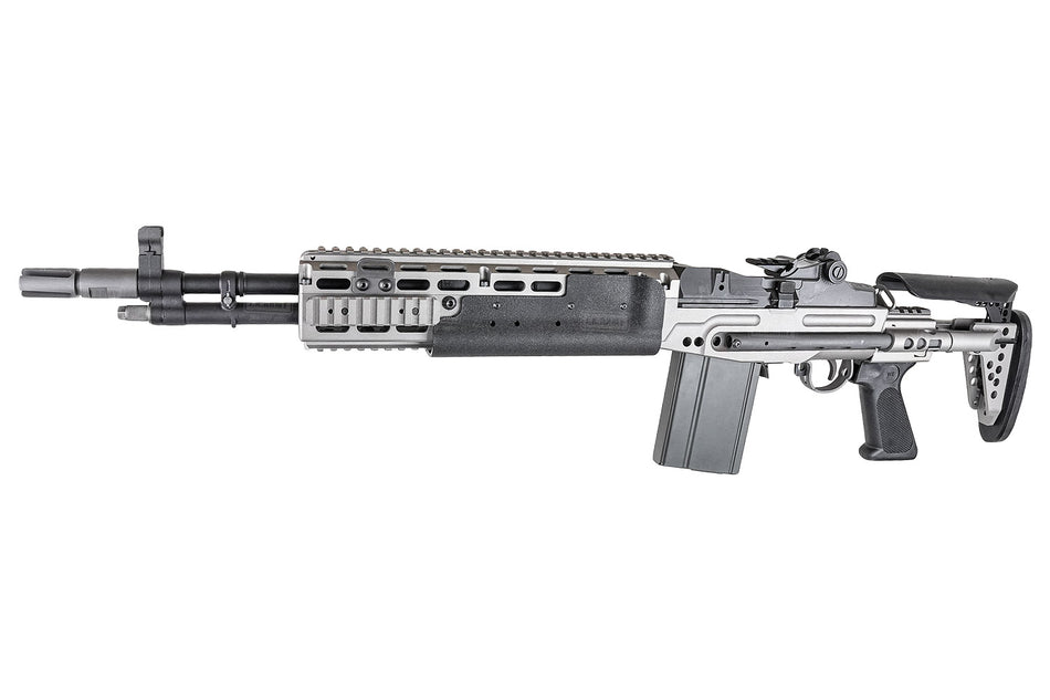 RA-TECH Custom WE M14 EBR MOD0 Level 3 GBB Rifle Airsoft ( Cerakote Titanium ) ( Limited Edition )