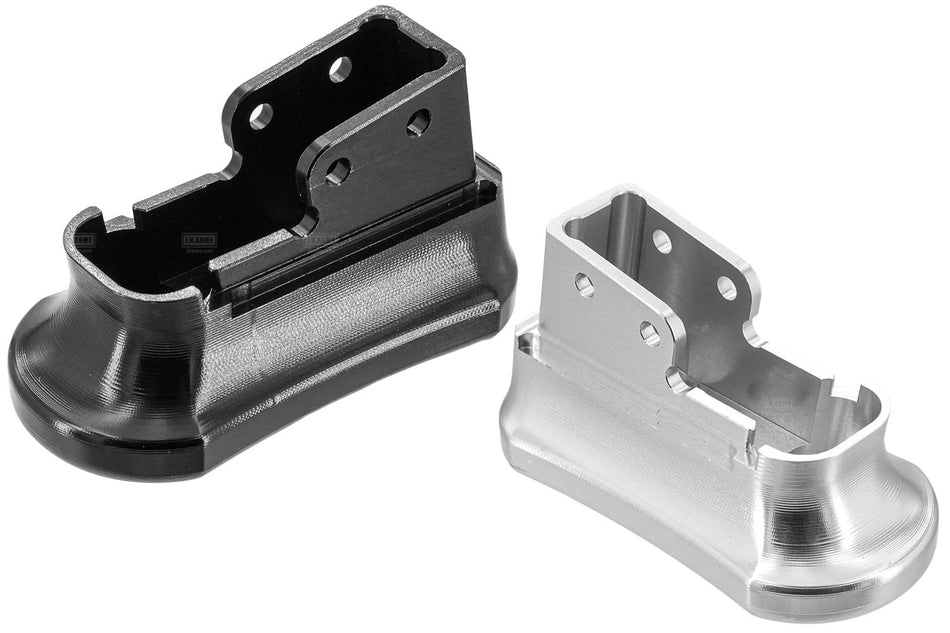 Revanchist Aluminum Magazine Base Type B For Marui TM 1911 / MEU / Desert Warrior 4.3 28 Rounds Magazine