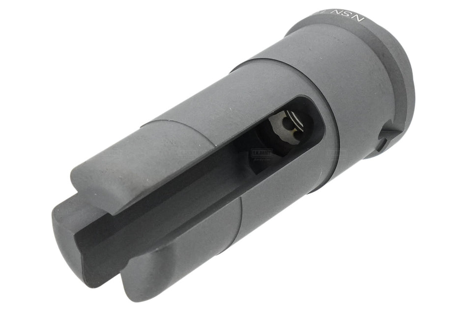 RGW Steel 3 Prong Warcomp 556 Airsoft Flash Hider ( 14mm CCW )