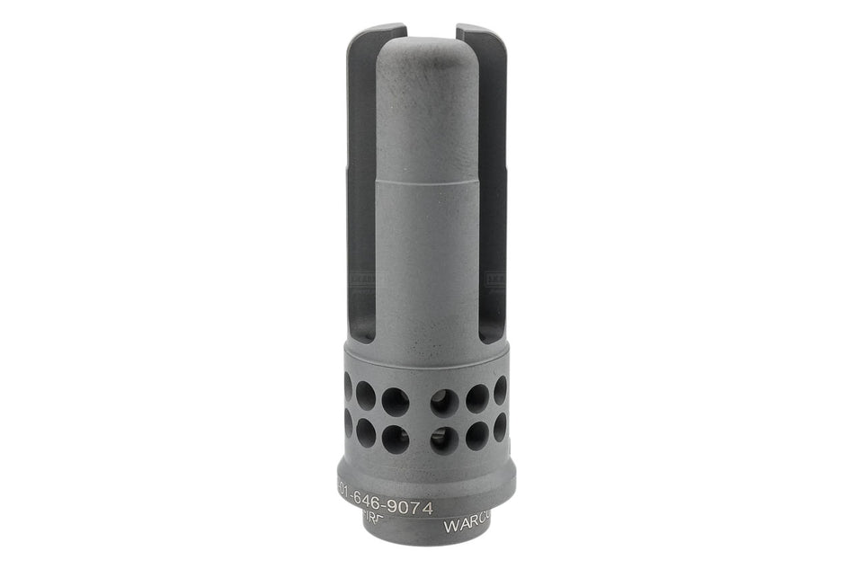 RGW Steel 3 Prong Warcomp 556 Airsoft Flash Hider ( 14mm CCW )