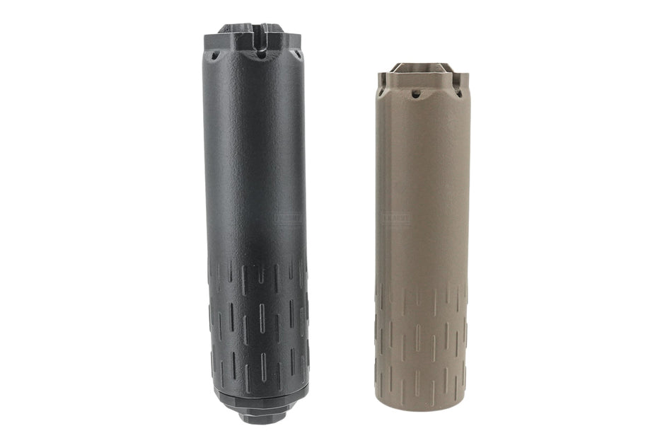 RGW 3D Printed Aluminium 9K Ti Airsoft Barrel Extension / Dummy ( 14mm CCW ) ( Cerakote )