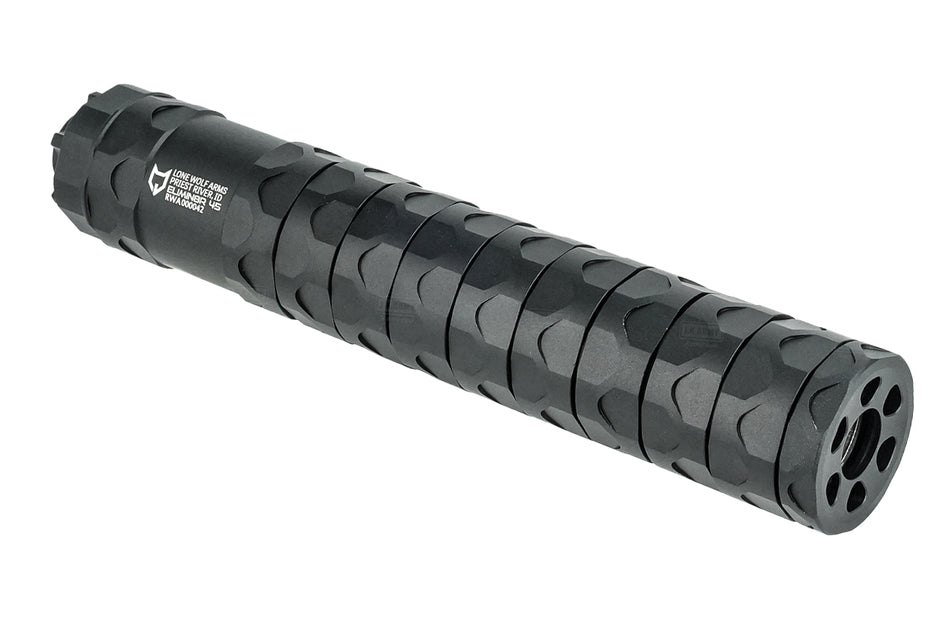 RWA Lone Wolf Arms Elimin8r Airsoft Tracer Ready Barrel Extension With Acetech Bifrost Tracer Module