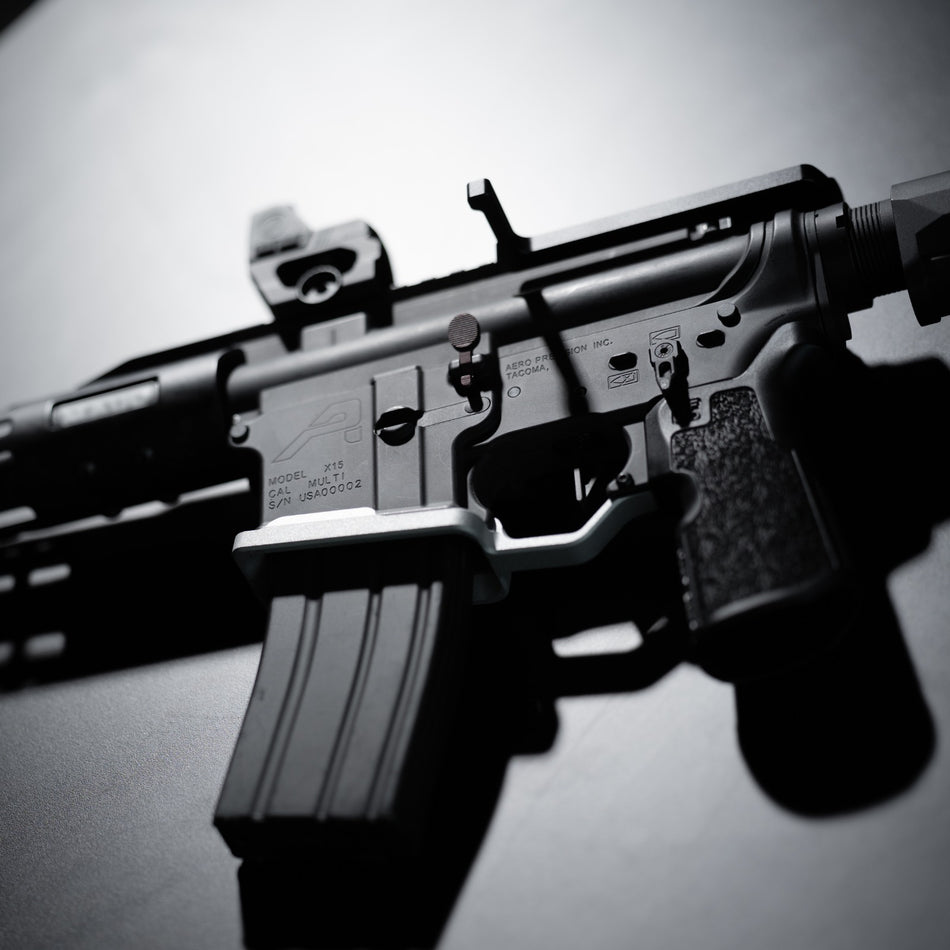 Revanchist Aluminum Integral Trigger Guard Magwell For Marui TM M4 MWS / VFC M4 GBB Series