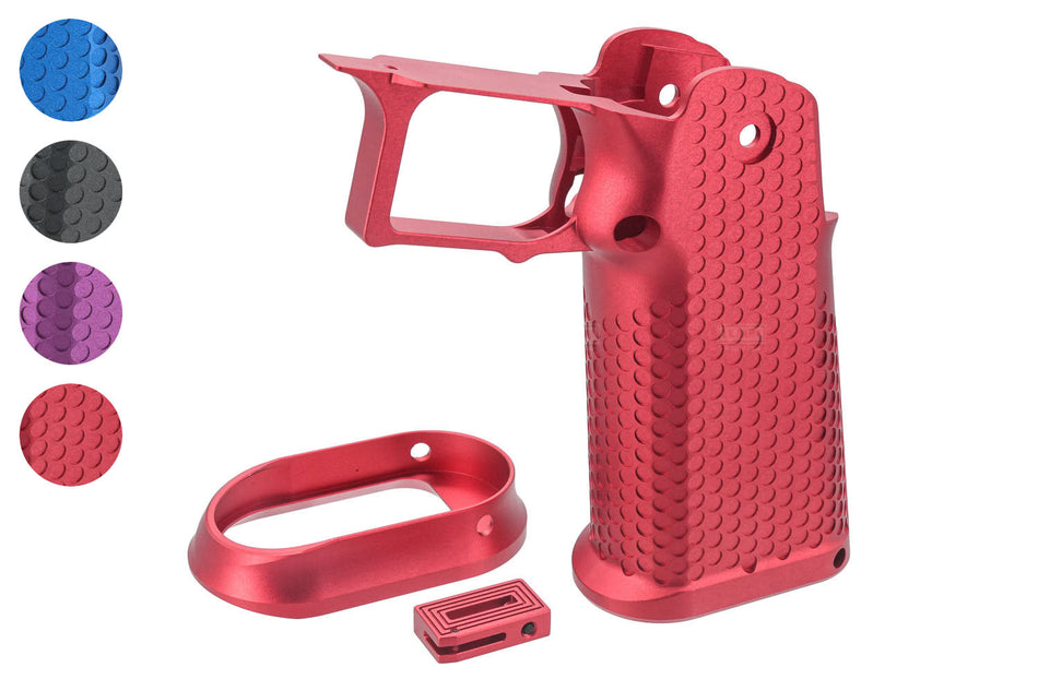 SAVIA CNC Aluminum One-Piece Grip Set For Marui TM Hi-Capa GBBP Series ( HCP059 )