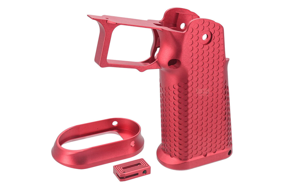 SAVIA CNC Aluminum One-Piece Grip Set For Marui TM Hi-Capa GBBP Series ( HCP059 )