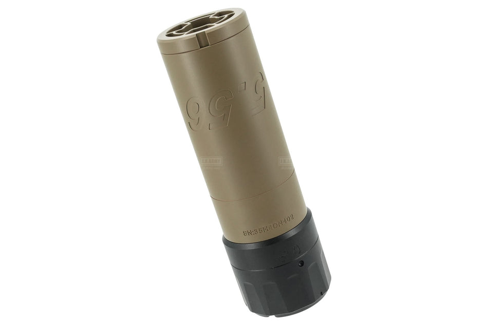Salvo Precision 556 Style QD Dummy Silencer / Barrel Extension ( Tan )