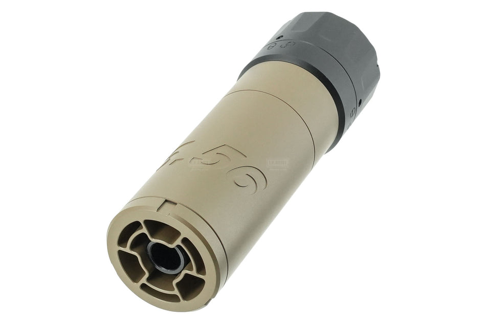 Salvo Precision 556 Style QD Dummy Silencer / Barrel Extension ( Tan )