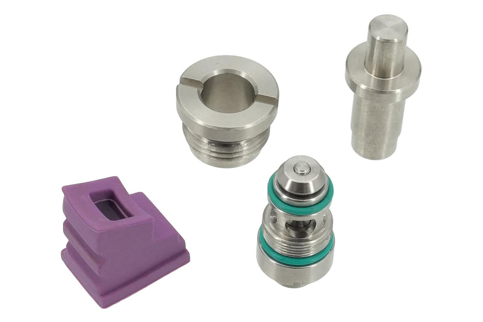 SP System T8 Steel Valve Knocker & Output Valve w/ 70° Gas Route For TM MWS / CGS MWS / T8 L5-AWM MWS Gas Magazine