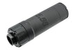 TASK FORCE SLX556C / SLX762 / SLH300 QD Style Dummy Airsoft Barrel Extension with Flash Hider 14mm CCW ( Black )