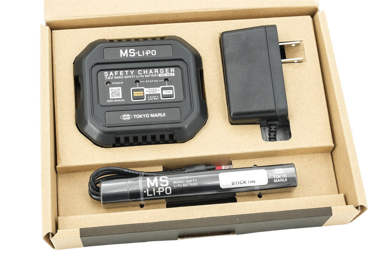 みりあん☺︎⑩ Tokyo Marui TM MS 7.4V 800 mAh Li-Po Battery & Safety Charger