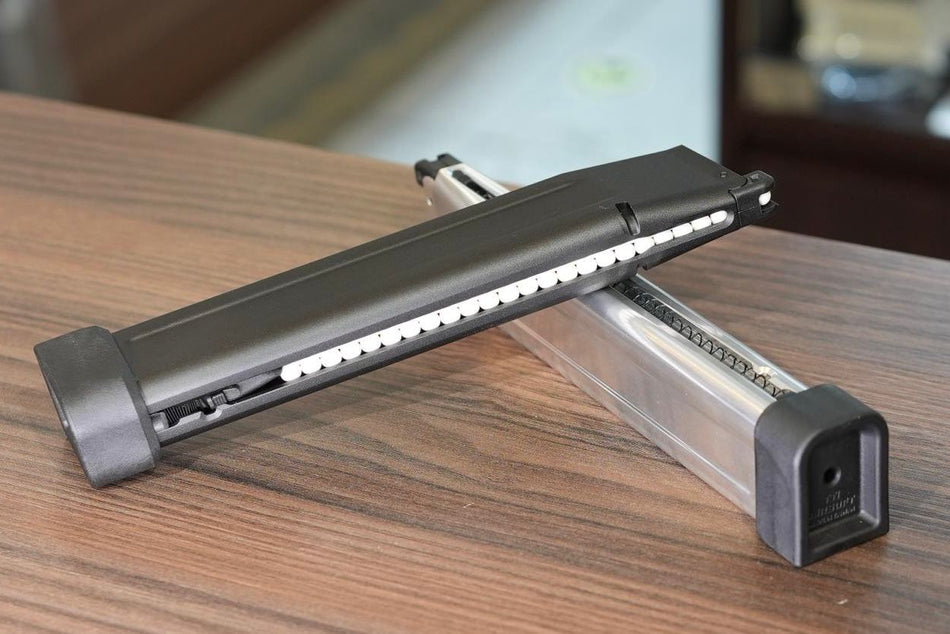 TTI Airsoft Aluminum 50 Rounds Lightweight Magazine For Marui TM Hi-Capa GBBP Series