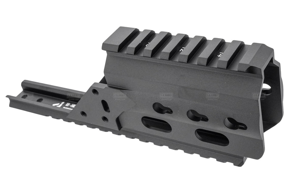 Ultima Industries G36 Short-Compact Modern Style HKey Tactical Handguard Rail For Umarex / VFC G36 GBB ( 191mm ) ( Black )