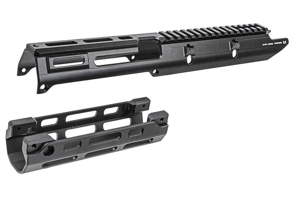 UTG PRO MP5 Monolithic M-LOK Handguard Rail For Umarex / VFC MP5 GBB ( Black )