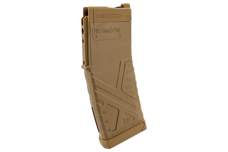 VFC H&K 416 Gen3 30 Rounds Gas Magazine For Umarex VFC HK416 A5 GBBR Series ( RAL8000 )