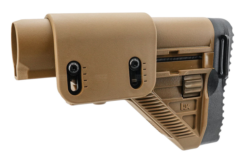VFC G28 Adjustable Stock For Umarex HK417 / G28 AEG / GBB Rifle ( Tan )